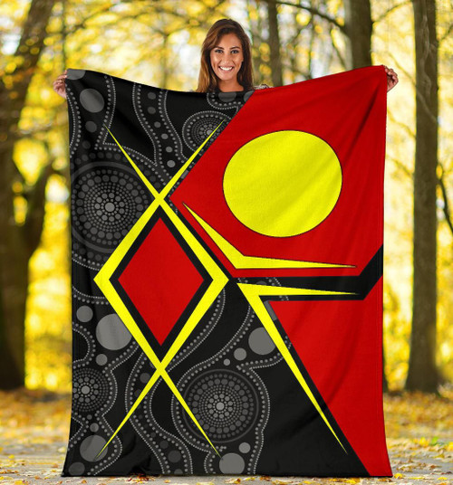 Australia Aboriginal Blanket - Indigenous Legend Australia Aboriginal Blanket - Indigenous Legend