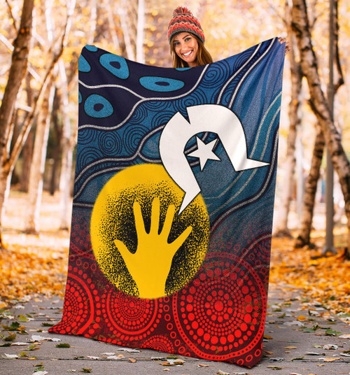 Australia Blanket - and Torres Strait Islanders Flag Australia Blanket - and Torres Strait Islanders Flag