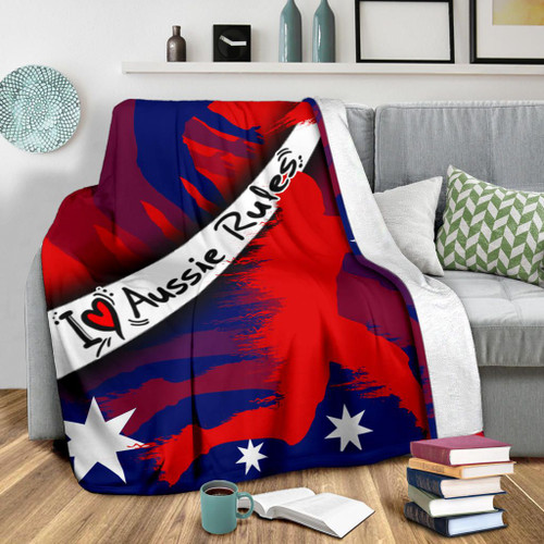 Australia Premium Blanket - Australian Rules Football