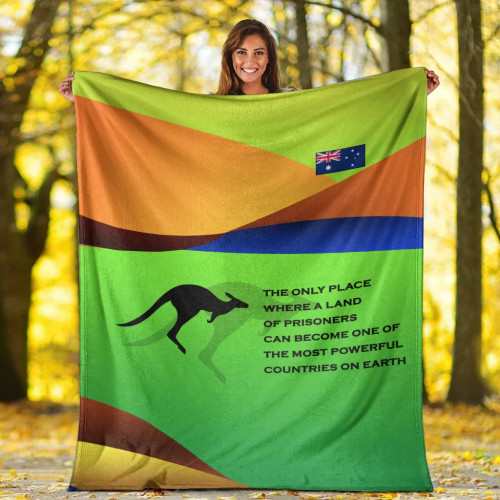 Australia Blanket - National Color of Australia Australia Blanket - National Color of Australia