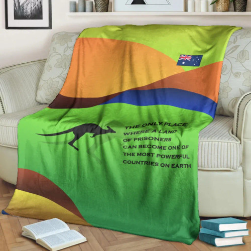 Australia Blanket - National Color of Australia Australia Blanket - National Color of Australia