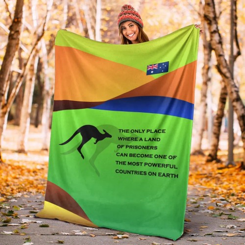 Australia Blanket - National Color of Australia Australia Blanket - National Color of Australia