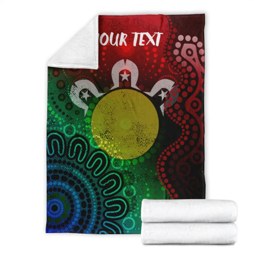 [Custom] Australia Naidoc Week Blanket - Inspiration Of Indigenous Art