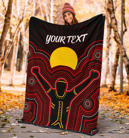 [Custom] Australia Aboriginal Blanket - The Sun Always Shines