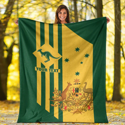 [Custom] Australia Blanket -  Australia Kangaroo Sign National Color