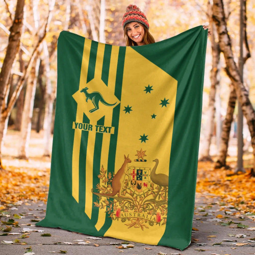[Custom] Australia Blanket -  Australia Kangaroo Sign National Color
