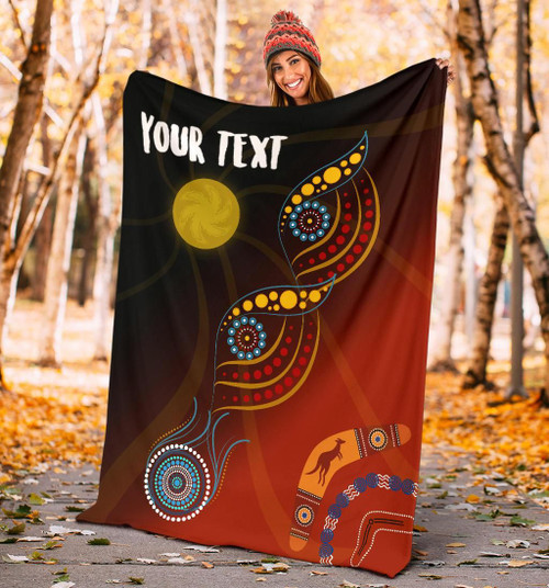 [Custom] Australia Blanket - Flowers On The Flag