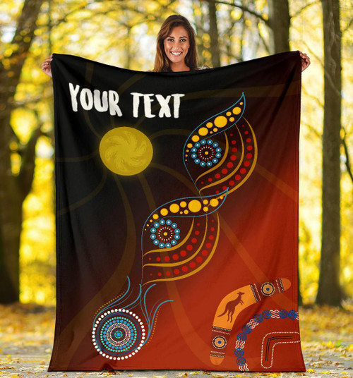 [Custom] Australia Blanket - Flowers On The Flag