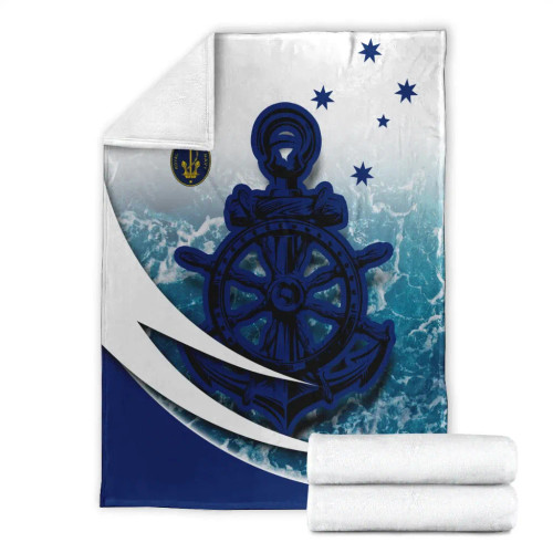 Australia Royal Navy Blanket - Ocean Is Home Australia Royal Navy Blanket - Ocean Is Home