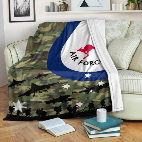 Australia Air Force Blanket (Original) - Kangaroo