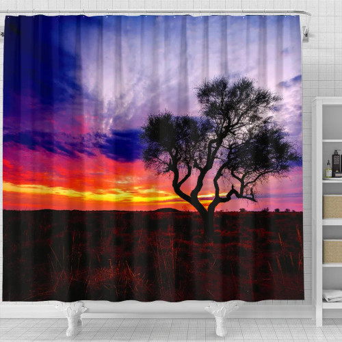 Australia Shower Curtain - Australia Sky View - The Forest is Growing