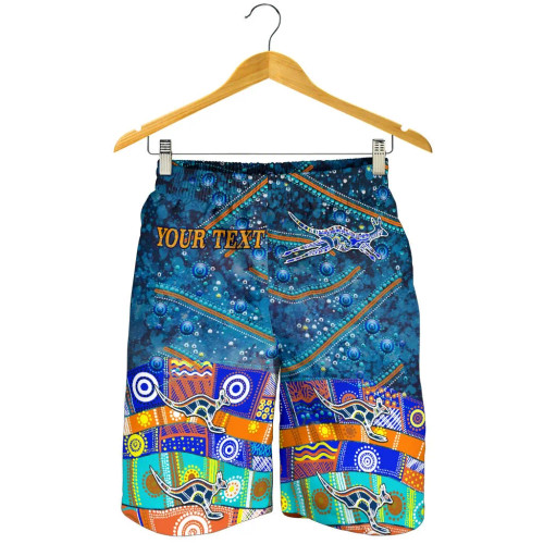 [Custom] Australia Men Shorts - Kangaroo Dreaming