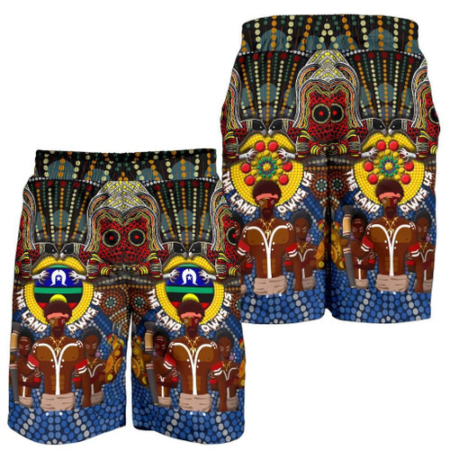 Australia Australia The Land Owns Us All Over Print Men Shorts Australia Australia The Land Owns Us All Over Print Men Shorts