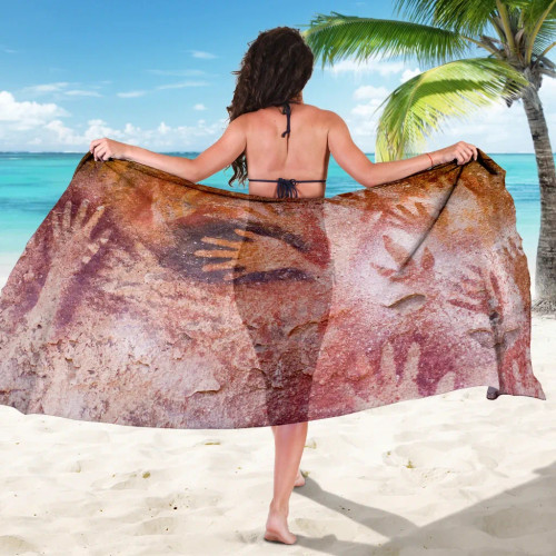 Australia Aboriginal Sarong - Aboriginal Hand Art Australia Aboriginal Sarong - Aboriginal Hand Art
