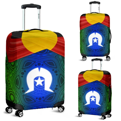Australia Naidoc Luggage Cover - We Always Together