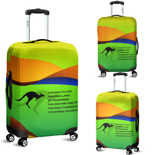 Australia Luggage Cover - National Color of Australia Australia Luggage Cover - National Color of Australia