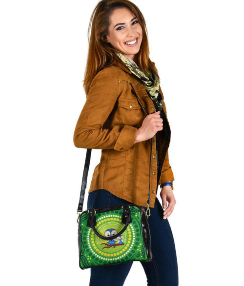 Australia Shoulder Handbag - Indigenous Owl Australia Shoulder Handbag - Indigenous Owl