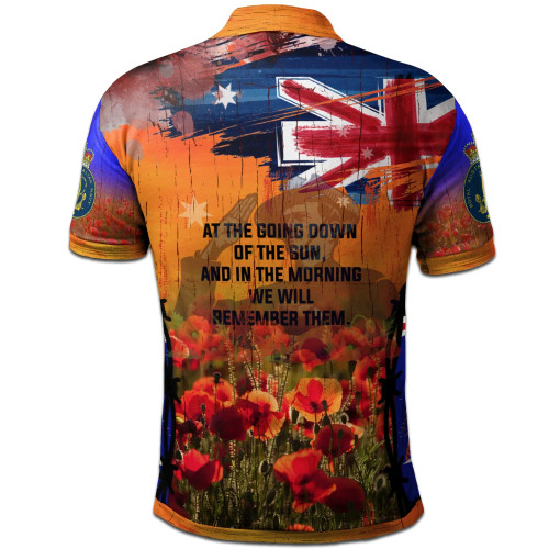 Australia Anzac Day 2021 Polo shirt - Royal Australian Navy Memorial