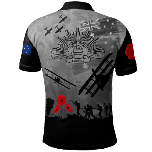 Australia Anzac Polo Shirt - Lest We Forget 2021
