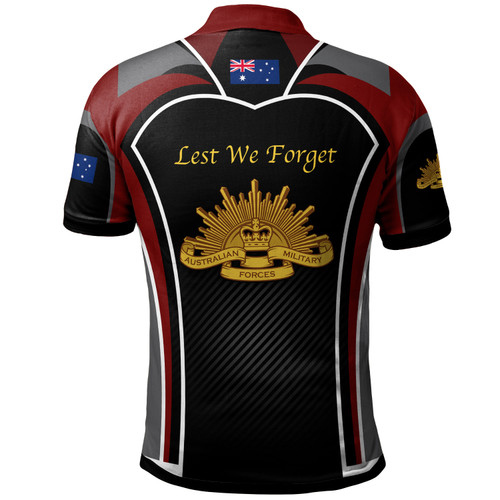 Australia Anzac Poppy Polo Shirt - Lest We Forget Poppy Flower Symbol2 Australia Anzac Poppy Polo Shirt - Lest We Forget Poppy Flower Symbol2