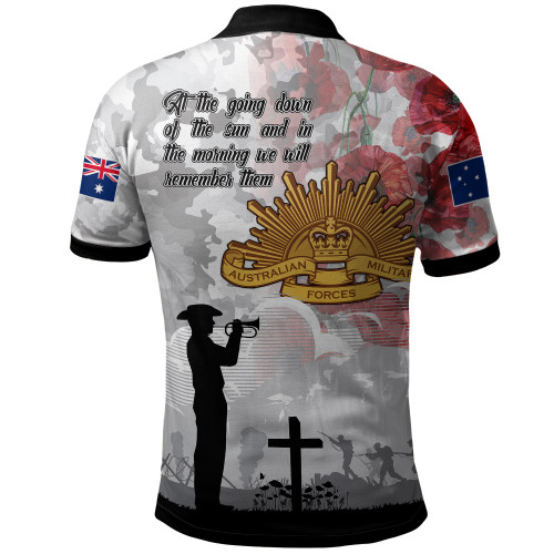 Australia Anzac Polo Shirt - We Will Remember Them2 Australia Anzac Polo Shirt - We Will Remember Them2