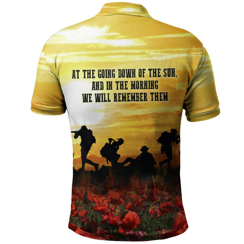 Australia Anzac Polo Shirt - Australian and New Zealand Army Corps