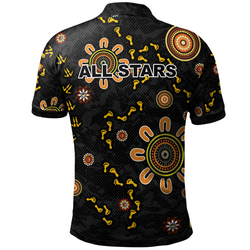All Stars Rugby Polo Shirt - Custom Indigenous All Stars All Stars Rugby Polo Shirt - Custom Indigenous All Stars