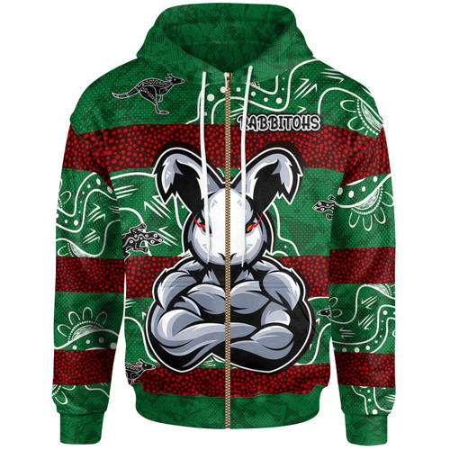 Australia Hoodie - Indigenous Super Australia South Sydney Rabbitohs Australia Hoodie - Indigenous Super Australia South Sydney Rabbitohs
