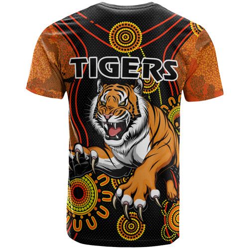 Wests Tigers T-shirt - Custom Indigenous Wests Tigers T-shirt Wests Tigers T-shirt - Custom Indigenous Wests Tigers T-shirt