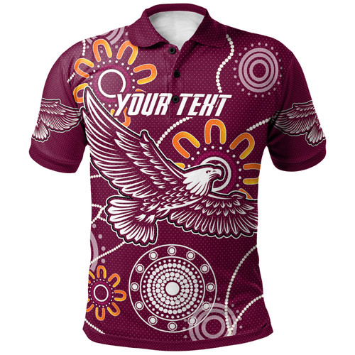 Australia Manly Polo Shirt - Custom Eagle Polo Shirt Australia Manly Polo Shirt - Custom Eagle Polo Shirt