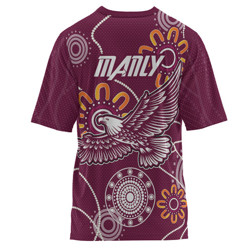 Australia Manly T-shirt - Custom Eagle T-shirt Australia Manly T-shirt - Custom Eagle T-shirt