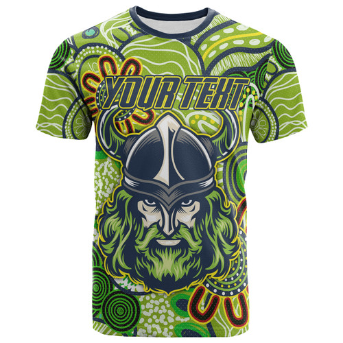 Australia Raiders T-shirt - Custom Aboriginal Inspired Australia Raiders T-shirt Australia Raiders T-shirt - Custom Aboriginal Inspired Australia Raiders T-shirt