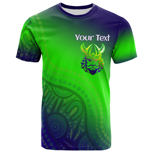 Australia Raiders T-shirt - Custom Australia Raiders Gradient Style T-shirt Australia Raiders T-shirt - Custom Australia Raiders Gradient Style T-shirt