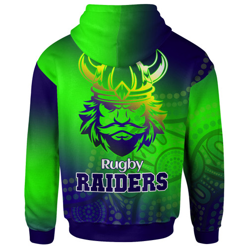 Canberra Raiders Hoodie - Custom Canberra Raiders Gradient Style Hoodie Canberra Raiders Hoodie - Custom Canberra Raiders Gradient Style Hoodie