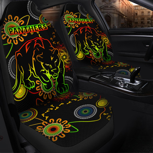 Penrith Panthers Car Seat Cover - Custom Indigenous Penrith Panthers Car Seat Cover Penrith Panthers Car Seat Cover - Custom Indigenous Penrith Panthers Car Seat Cover