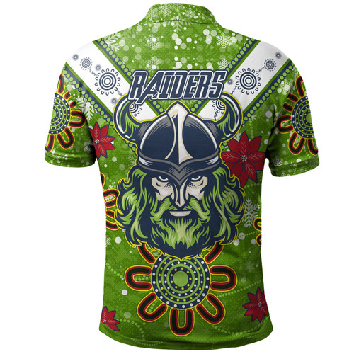 Canberra Raiders Christmas Custom Polo Shirt - Super Canberra Raiders Polo Shirt Canberra Raiders Christmas Custom Polo Shirt - Super Canberra Raiders Polo Shirt
