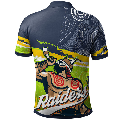 Australia Canberra Custom Polo Shirt - The Indigenous Viking Soul Australia Canberra Custom Polo Shirt - The Indigenous Viking Soul