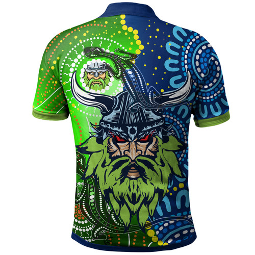 Canberra Custom Polo Shirt - The Indigenous Canberra Power Polo Shirt Canberra Custom Polo Shirt - The Indigenous Canberra Power Polo Shirt