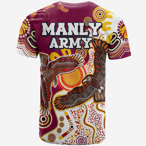 Australia Manly Sydney's Northern Beaches Custom T-shirt - Indigenous Manly Sport With Tribal Sun T-shirt Australia Manly Sydney's Northern Beaches Custom T-shirt - Indigenous Manly Sport With Tribal Sun T-shirt