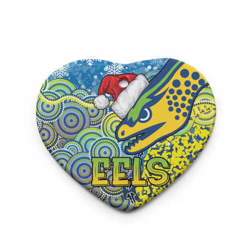 Parramatta Eels Christmas Ceramic Ornament - Christmas Indigenous Parramatta Eels Parramatta Eels Christmas Ceramic Ornament - Christmas Indigenous Parramatta Eels