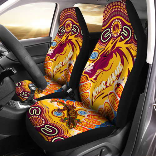 Australia Brisbane Broncos Custom Car Seat Cover - Indigenous Bronxnation Sport Car Seat Cover Australia Brisbane Broncos Custom Car Seat Cover - Indigenous Bronxnation Sport Car Seat Cover