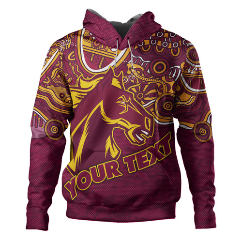 Brisbane Broncos Hoodie - Custom Super Indigenous Broncos Hoodie