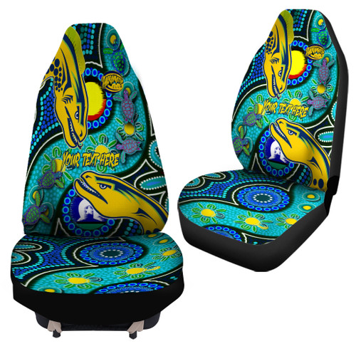 Parramatta Eels Custom Car Seat Cover - Parramatta Eels Now Or Never Indigenous Culture Flag Dot Painting Car Seat Cover Parramatta Eels Custom Car Seat Cover - Parramatta Eels Now Or Never Indigenous Culture Flag Dot Painting Car Seat Cover