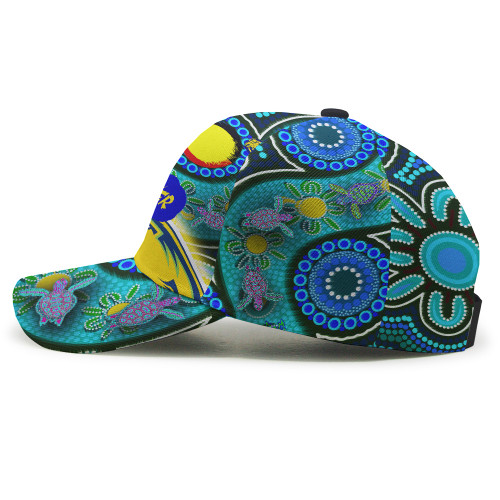 Parramatta Eels Custom Cap - Parramatta Eels Now Or Never Indigenous Culture Flag Dot Art Painting Parramatta Eels Custom Cap - Parramatta Eels Now Or Never Indigenous Culture Flag Dot Art Painting