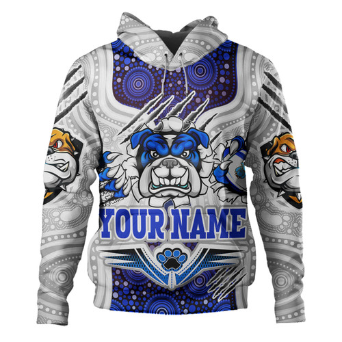 Australia City of Canterbury Bankstown Custom Hoodie - Indigenous Super Doggies Scratch Style Australia City of Canterbury Bankstown Custom Hoodie - Indigenous Super Doggies Scratch Style