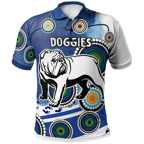 Australia  Custom Polo Shirt - Indigenous Doggies Polo Shirt