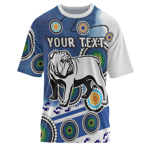 Australia Custom T-shirt - Indigenous Doggies T-shirt Australia Custom T-shirt - Indigenous Doggies T-shirt