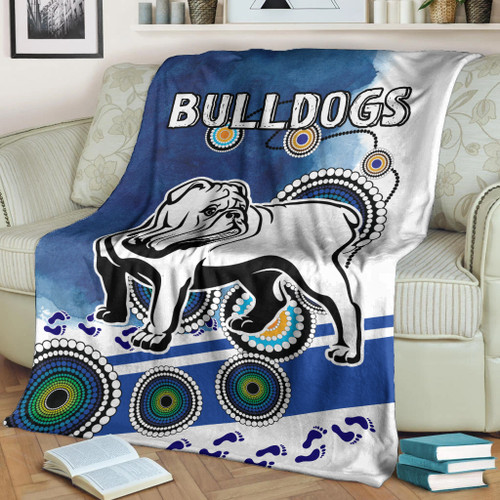 Canterbury-Bankstown Bulldogs Blanket - Custom Indigenous Canterbury-Bankstown Bulldogs Blanket Canterbury-Bankstown Bulldogs Blanket - Custom Indigenous Canterbury-Bankstown Bulldogs Blanket