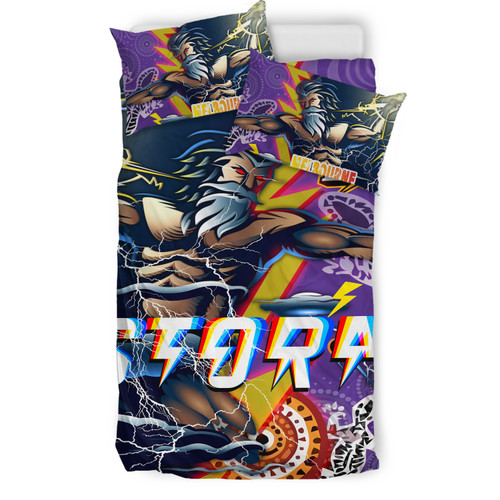 Melbourne Bedding Set - Super Melbourne Thunder Power Melbourne Bedding Set - Super Melbourne Thunder Power