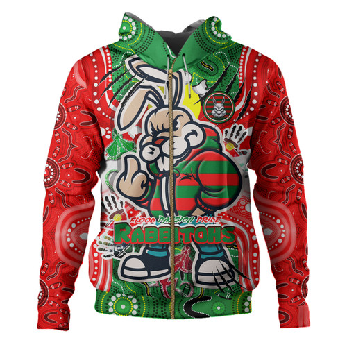 Australia South Sydney Rabbitohs Custom Hoodie - Indigenous Souths Blood, Passion, Pride Hoodie Australia South Sydney Rabbitohs Custom Hoodie - Indigenous Souths Blood, Passion, Pride Hoodie